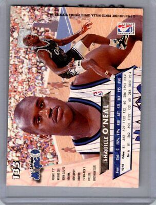 1993 Ultra #135 Shaquille O'Neal Excellent