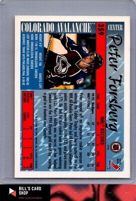 1995-96 Topps #359 Peter Forsberg