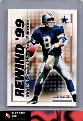 2000 Impact #9 RN Troy Aikman Rewind '99