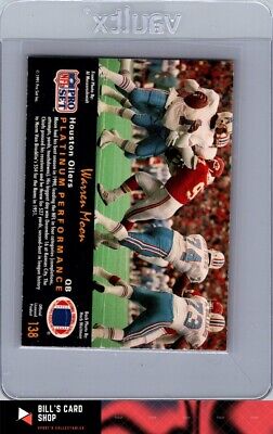 1991 Pro Set Platinum #138 Warren Moon