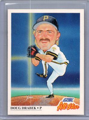 1991 Score #661 Doug Drabek Excellent