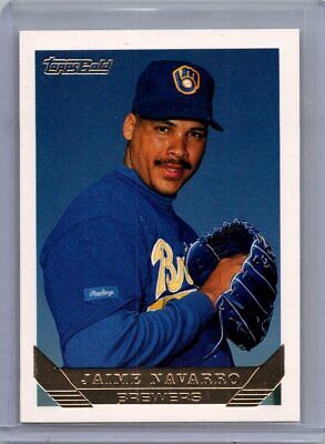 1993 Topps #369 Jaime Navarro Gold Excellent