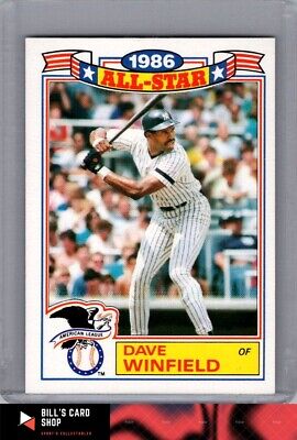 1987 Topps #17 Dave Winfield Glossy All-Stars