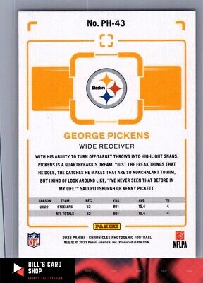 2022 Panini Chronicles #PH-43 George Pickens Photogenic