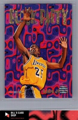 1995-96 Hoops #15 Eddie Jones Block Party