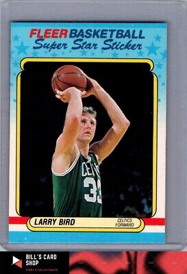 1988-89 Fleer #2 Larry Bird Stickers