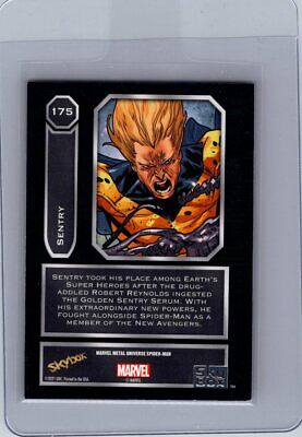 2021-22 SkyBox Metal Universe Spider-Man High Series #175 Sentry