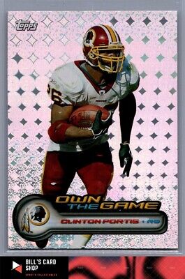 2006 Topps Chrome Own the Game Clinton Portis Washington Football Team #OTG13