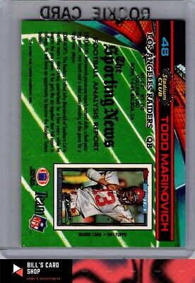 1991 Stadium Club #48 Todd Marinovich