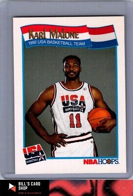 1991-92 Hoops #580 Karl Malone