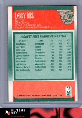 1988-89 Fleer #124 Larry Bird