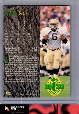 1993 Classic Four Sport #100 Jerome Bettis