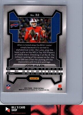 2023 Panini Prizm #32 Josh Allen