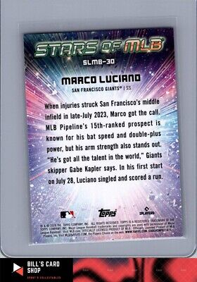 2024 Topps #SLMB-30 Marco Luciano Stars of MLB