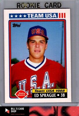 1992 Topps Dairy Queen Team USA #15 Ed Sprague