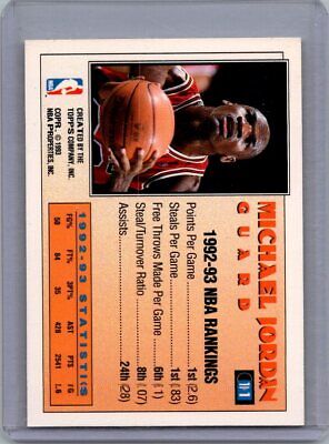 1993 Topps #101 Michael Jordan Excellent