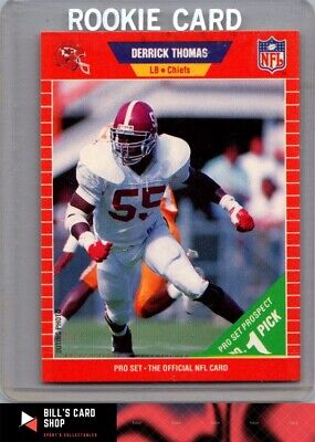 1989 Pro Set #498 Derrick Thomas