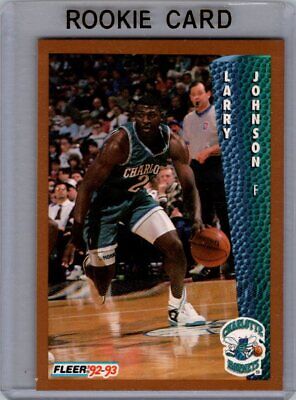 1992 Fleer #25 Larry Johnson Excellent