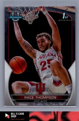 2022-23 Bowman University Chrome #65 Race Thompson