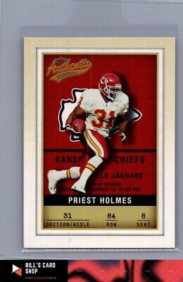 2002 Fleer Authentix #84 Priest Holmes