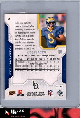 2008 Upper Deck Draft Edition #50 Joe Flacco Green