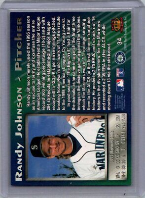 1995 Pacific Seattle Mariners #34 Randy Johnson Excellent