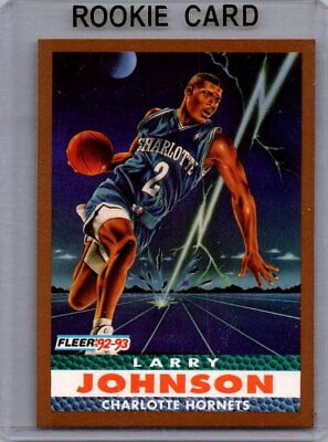 1992 Fleer #253 Larry Johnson Excellent