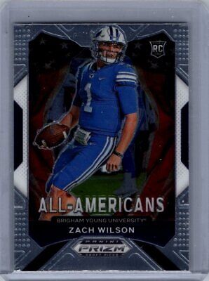 2021 Panini Prizm #182 Zach Wilson Excellent