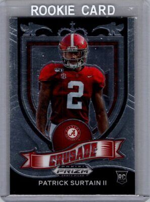 2021 Panini Prizm Draft Picks Collegiate #178 Patrick Surtain II Excellent