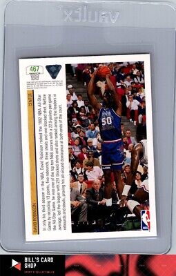 1991-92 Upper Deck #467 David Robinson