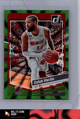 2023-24 Donruss #182 Caleb Martin  Green Laser