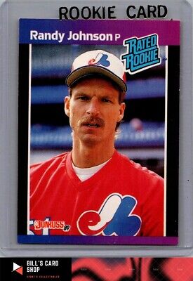 1989 Donruss #42a Randy Johnson