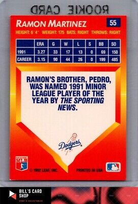 1992 Triple Play #55 Ramon Martinez