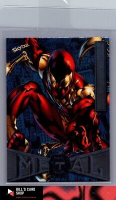 2021 SKY BOX SPIDER-MAN MARVEL METAL UNIVERSE 2022 (MCU) #37 IRON- SPIDER