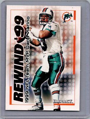 2000 Impact #16 RN Dan Marino Rewind '99 Excellent