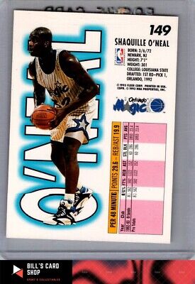 1993-94 Fleer #149 Shaquille O'Neal