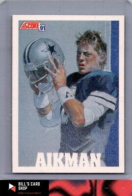 1991 Score #631 Troy Aikman