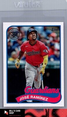 2024 Topps #89B-44 José Ramírez 1989 Topps Baseball 35th Anniversary