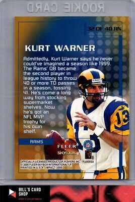 2000 Impact #32 RN Kurt Warner Rewind '99