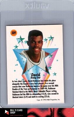 1991-92 SkyBox #509 David Robinson