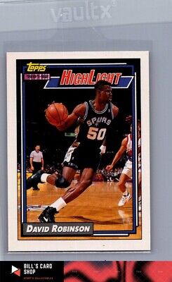 1992-93 Topps #4 David Robinson