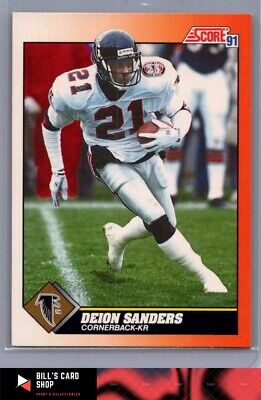 1991 Score #395 Deion Sanders