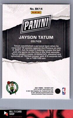 2021 Panini Father's Day #BK14 Jayson Tatum