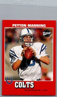 2001 Upper Deck Vintage #70 Peyton Manning Excellent