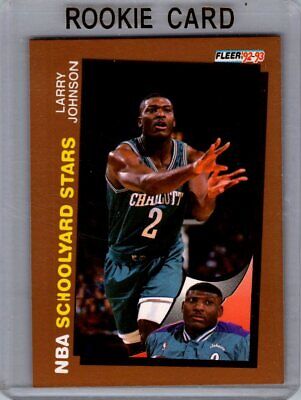 1992 Fleer #259 Larry Johnson Excellent