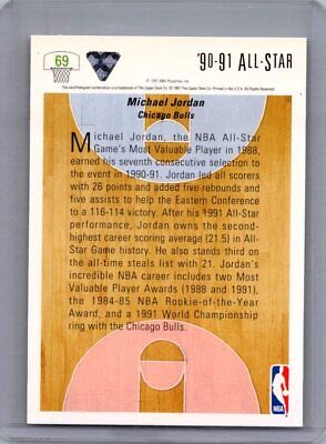 1991 Upper Deck #69 Michael Jordan Excellent