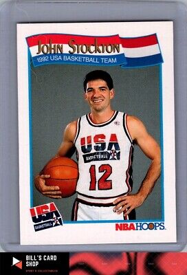 1991-92 Hoops #584 John Stockton