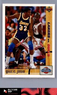 1991-92 Upper Deck #34 Magic vs. Jordan