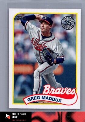 2024 Topps #89B-86 Greg Maddux 1989 Topps Baseball 35th Anniversary