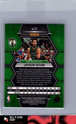 2022-23 Panini Mosaic #31 JAYSON TATUM Boston Celtics